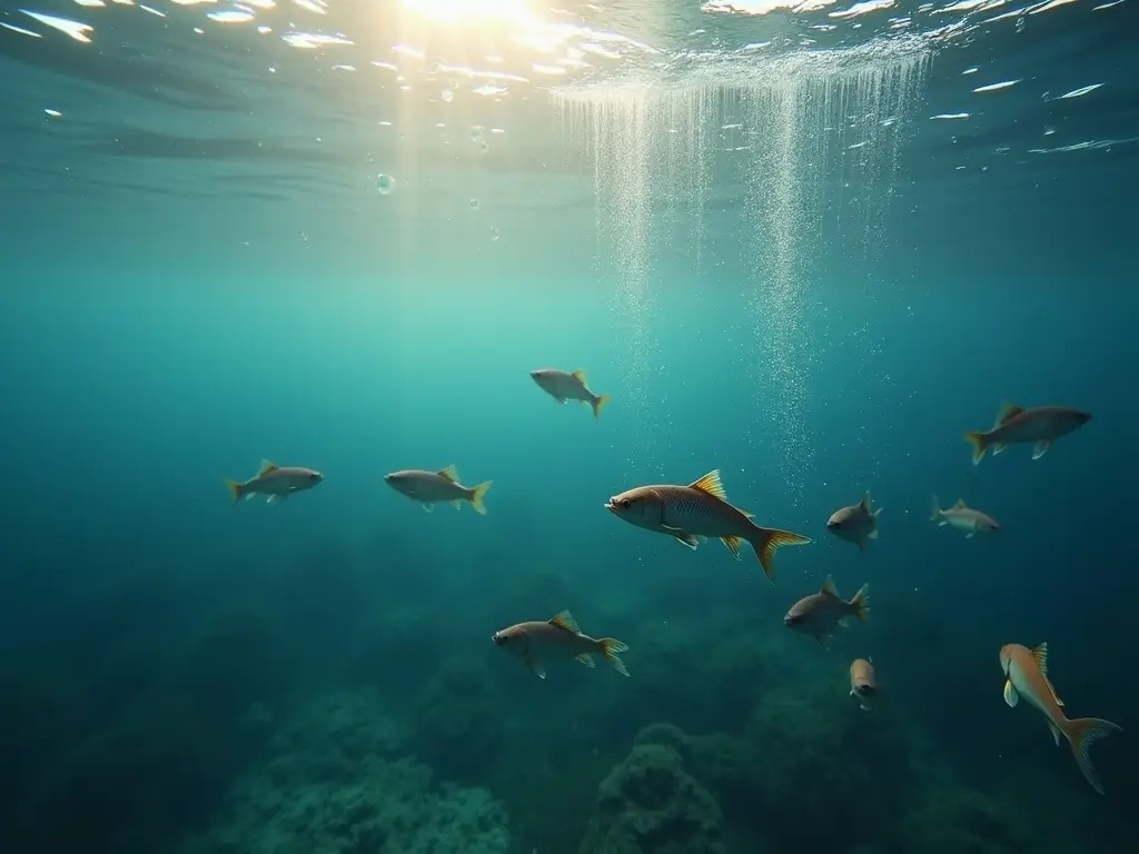 Fish feeding activity during barometric pressure changes in a lake