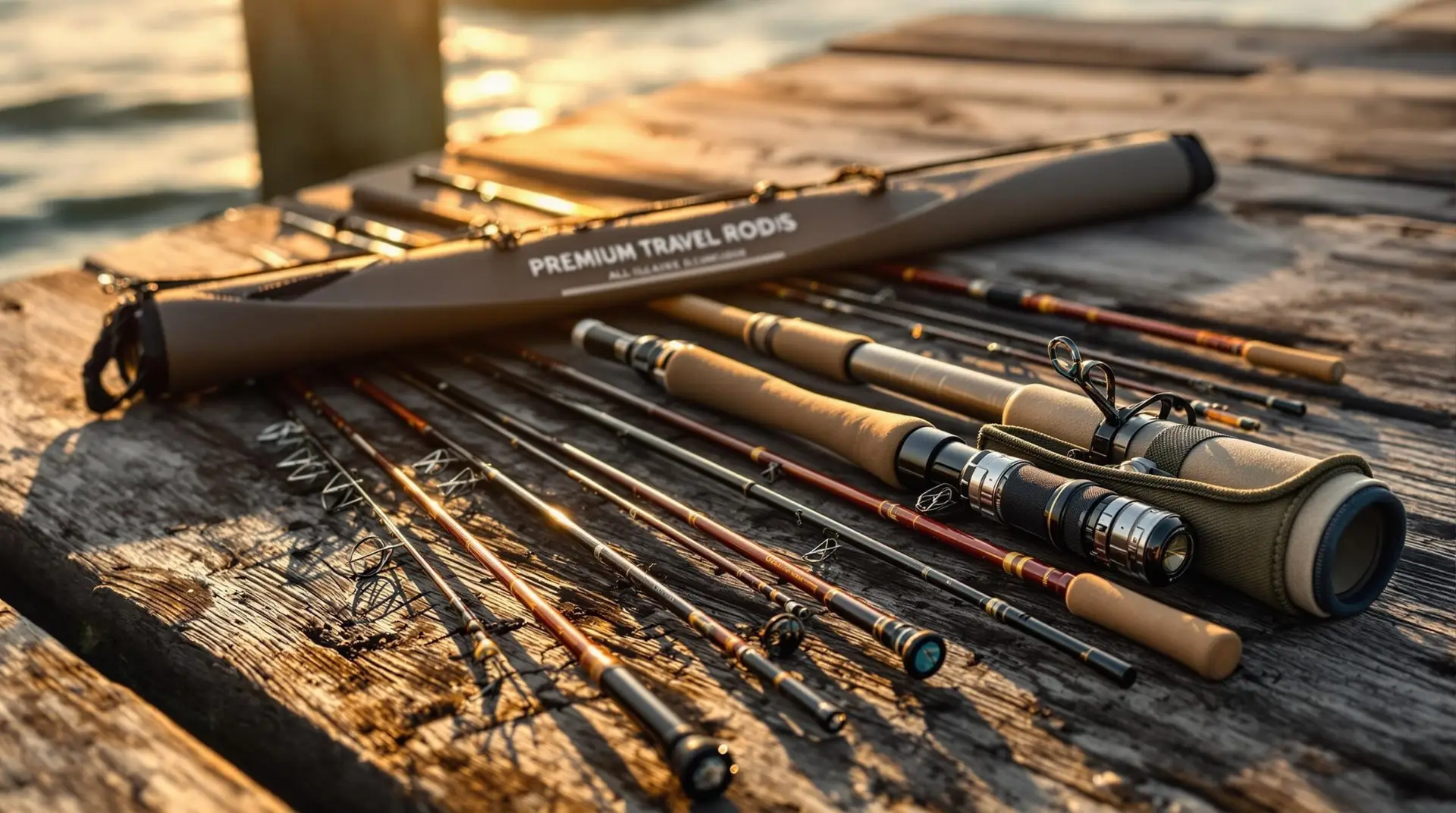 Travel fly rods for adventure