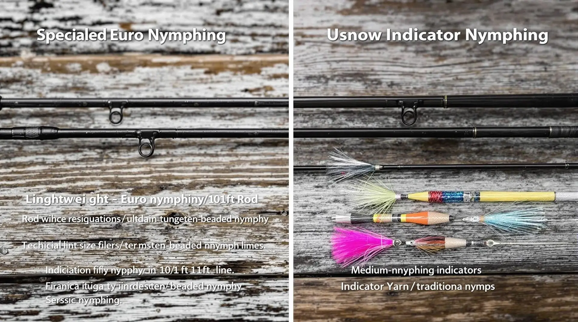 Euro nymphing vs indicator nymphing tactics