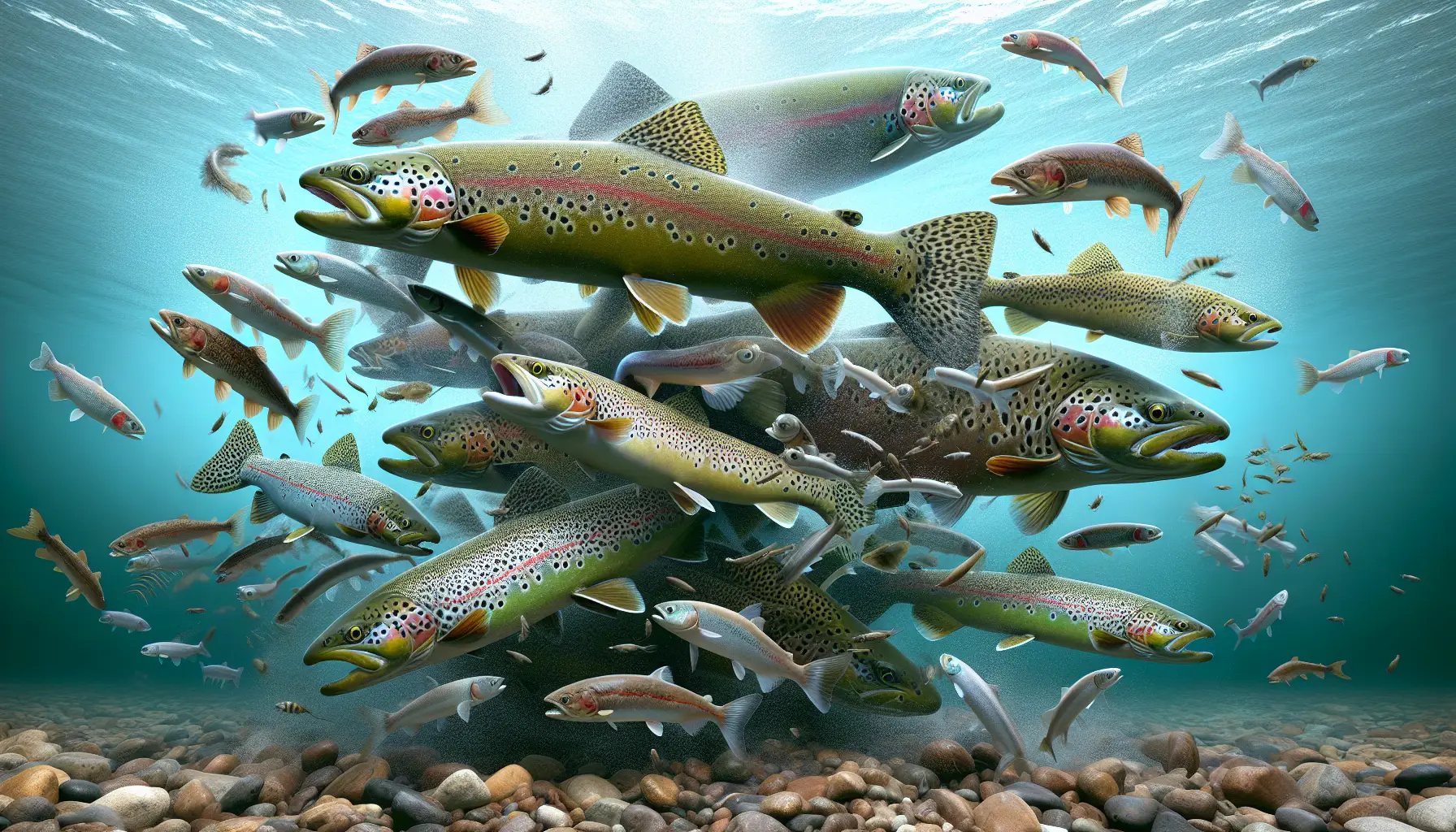 trout feeding patterns